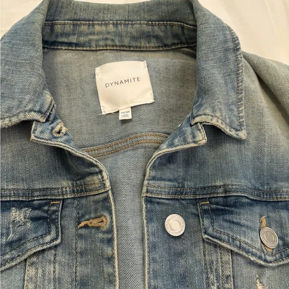 Dynamite Light Blue Jean Jacket - Picture 2 of 3
